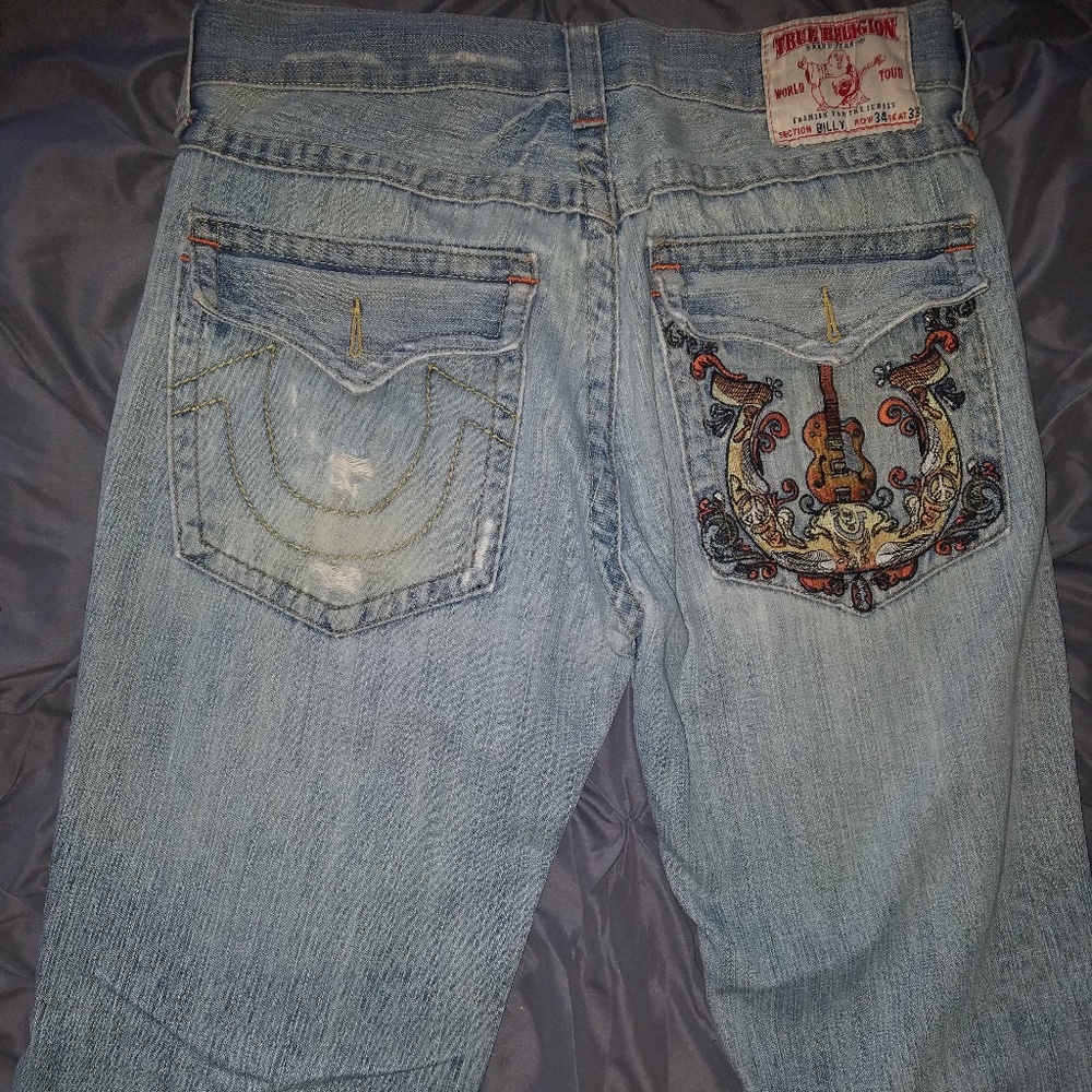 Retro Men's True Religion, Billy jeans